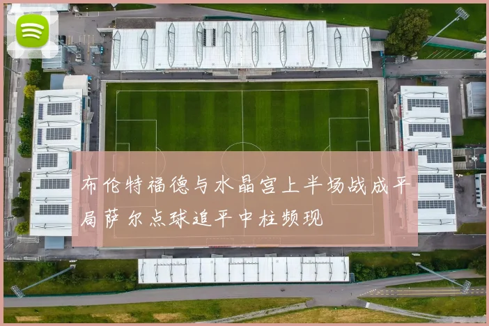 布伦特福德与水晶宫上半场战成平局萨尔点球追平中柱频现
